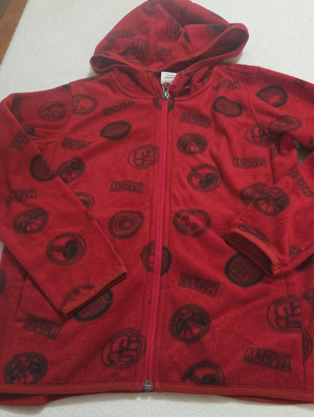 MARVEL HOODED FLEECE JACKET